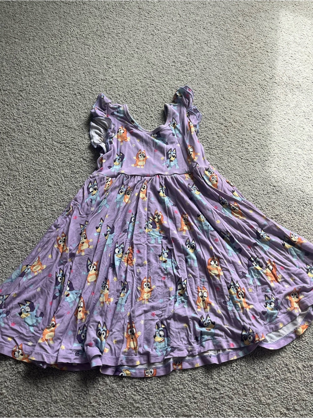 Little Sleepies Bluey Bamboo Skater Dress 5t